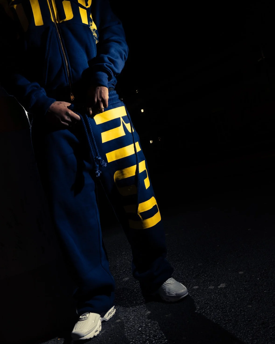 Navy Bold Sweatsuit Set