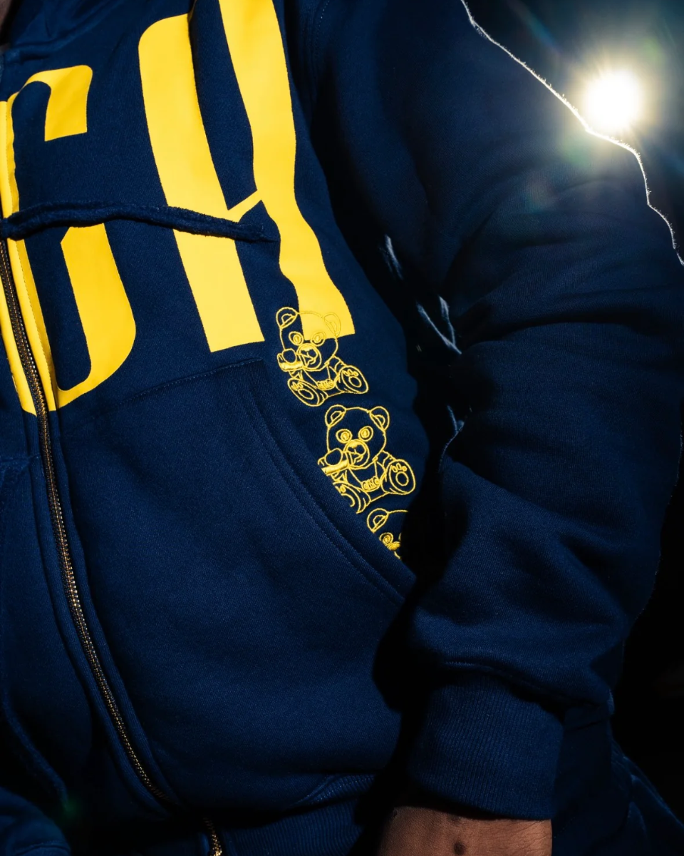 Navy Bold Sweatsuit Set