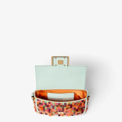 RAINBOW BAGUETTE BAG