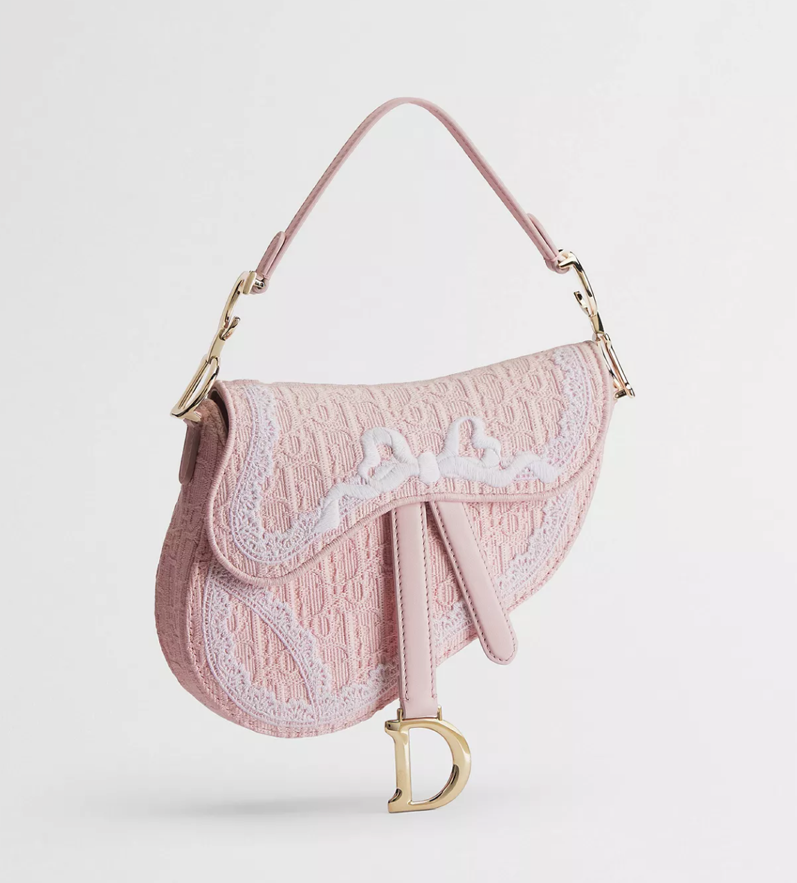 PINK SADDLE BAG IN SMALL