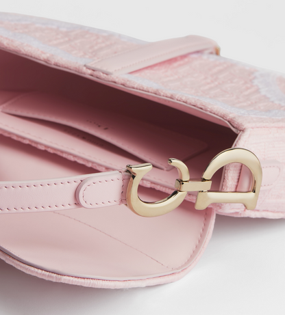 PINK SADDLE BAG IN SMALL