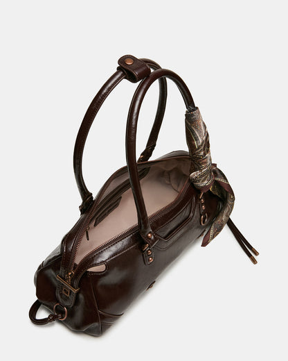 Brown Leather Handbag