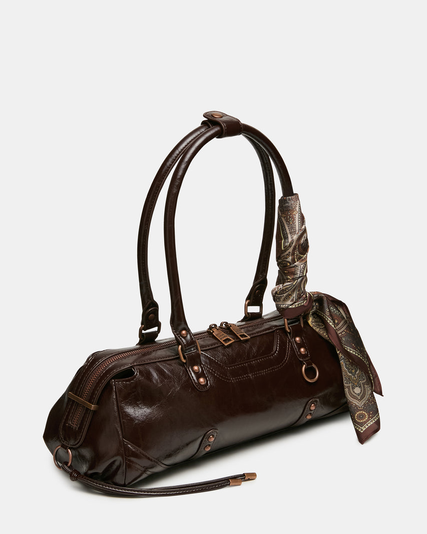 Brown Leather Handbag