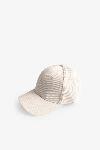 Beige Cotton Cap