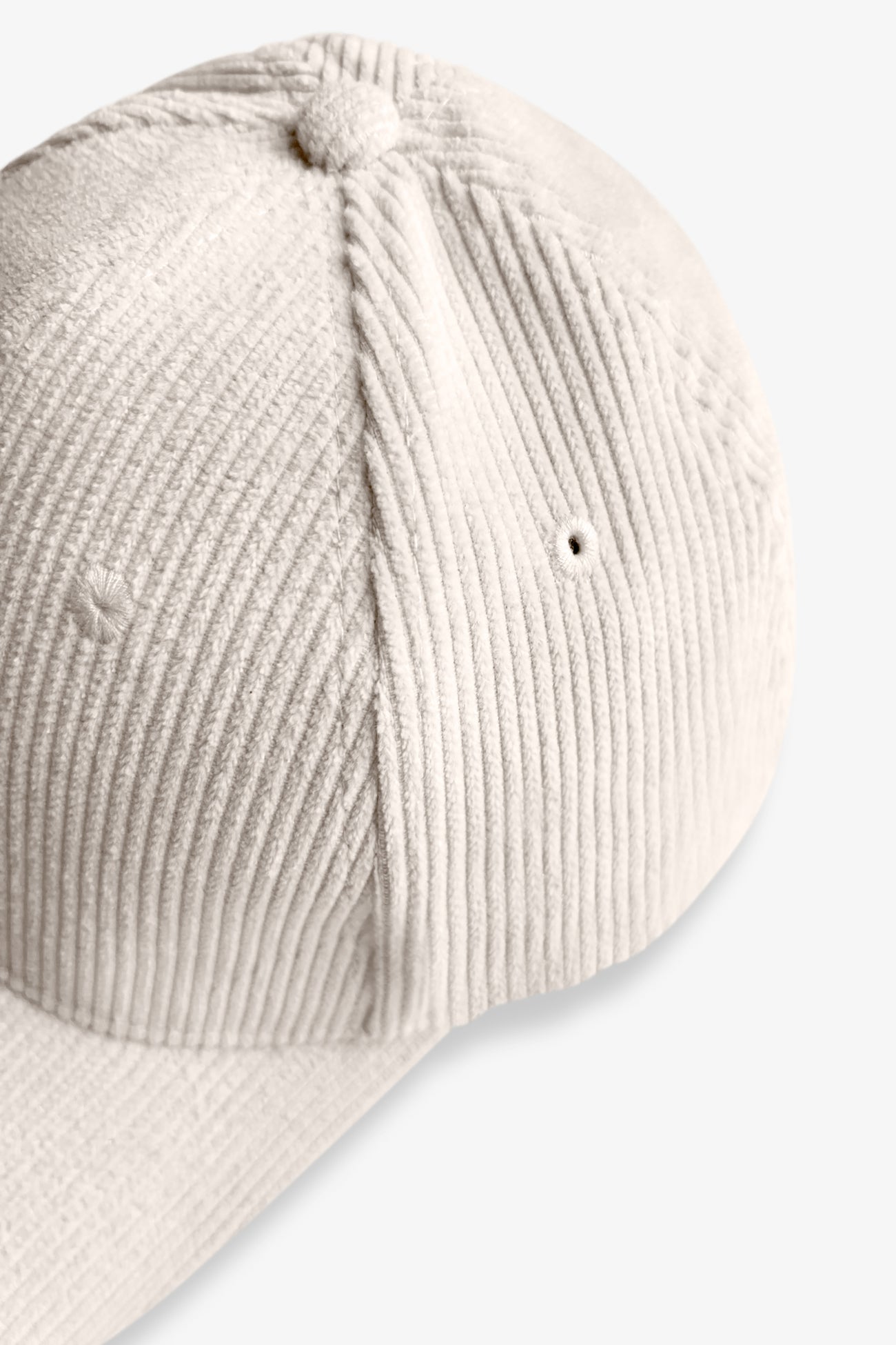 Beige Cotton Cap