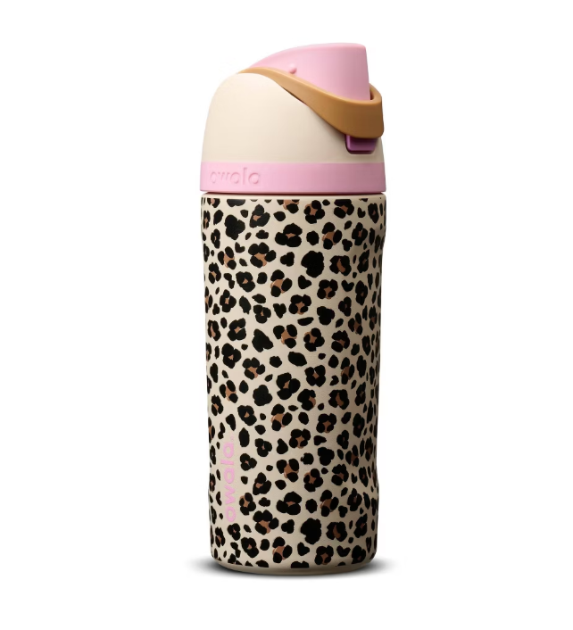 Stainless Steel FreeSip Water Bottle 16 oz – Wild One Print