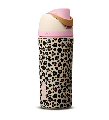 Stainless Steel FreeSip Water Bottle 16 oz – Wild One Print