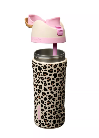 Stainless Steel FreeSip Water Bottle 16 oz – Wild One Print