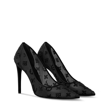 CRYSTAL GALA PUMPS