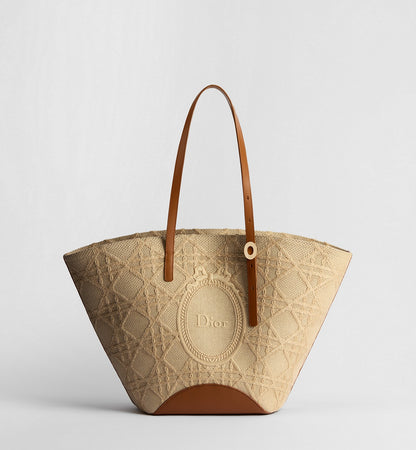 MEDIUM RAFFIA BLOOMING BAG